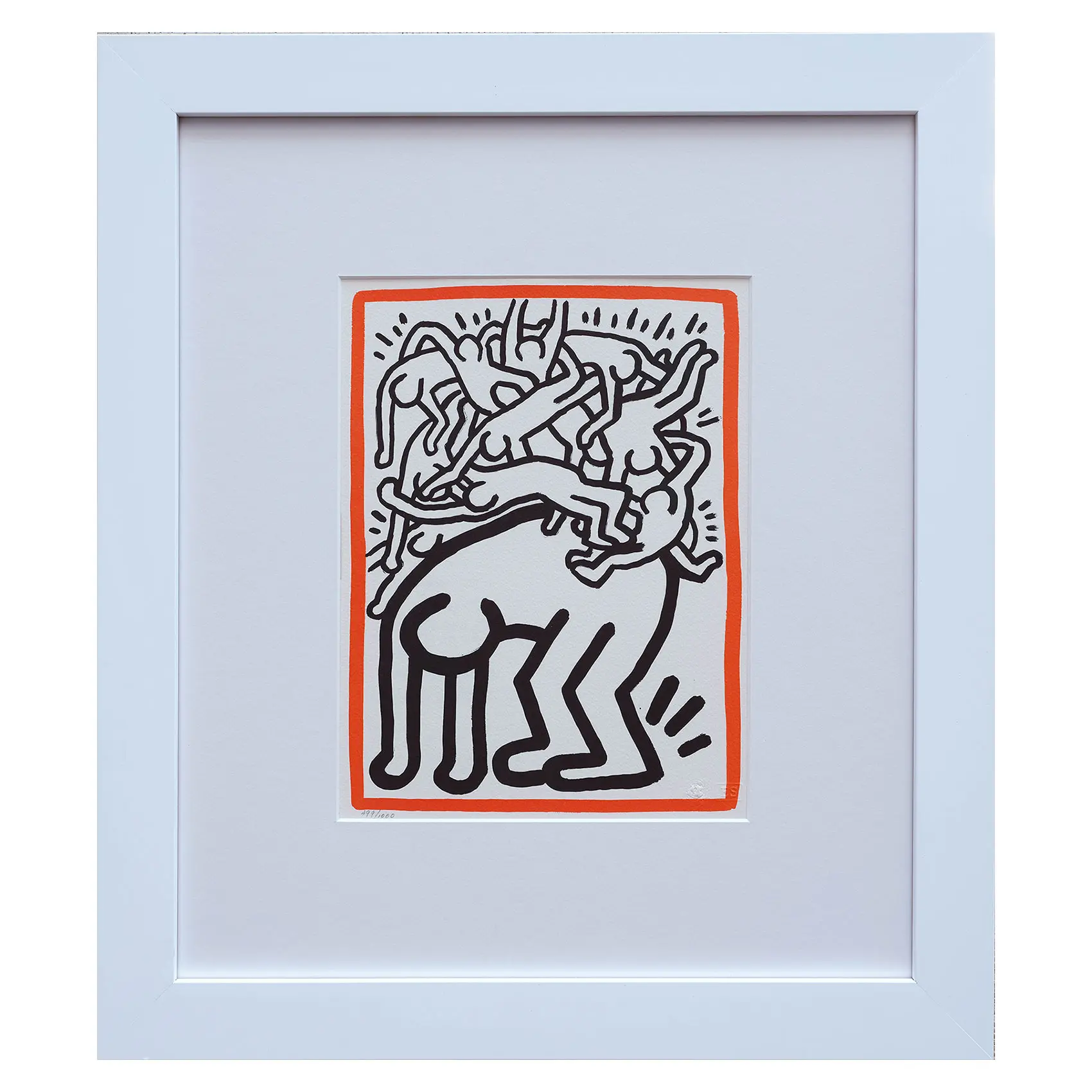 Keith Haring – Fight Aids Worldwide, 1990 - Artfineline – Limited